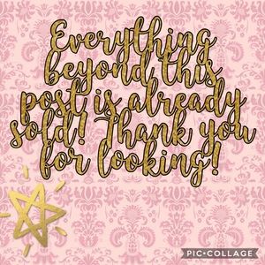 Everything below here is sold! :)